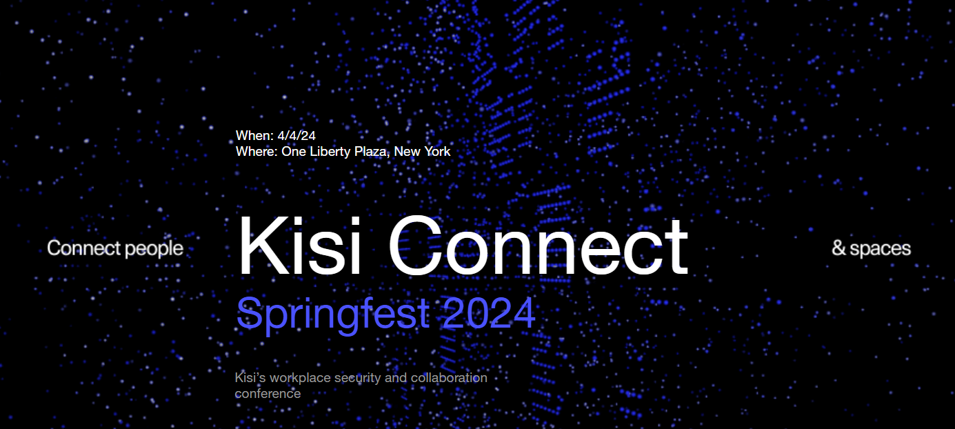 Kisi Connect Springfest 2024